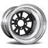 RC Components 15x8.5 Torx Rear Wheel Double Beadlock Black Rim