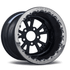 RC Components 15x11 Torx Rear Wheel Double Beadlock Black Rim