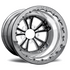 RC Components 15x13 Torx Rear Wheel Single Beadlock Polished Rim