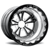 RC Components 15x13 Torx Rear Wheel Double Beadlock Polished Rim