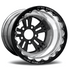 RC Components 15x13 Fusion Double Beadlock Rear Wheel Polished Rim