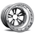 RC Components 15x15 Fusion Double Beadlock Rear Wheel Polished Rim