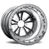 RC Components 16x15 Torx Rear Wheel Single Beadlock Polished Rim