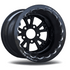 RC Components 16x16 Torx Rear Wheel Single Beadlock Black Rim