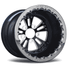 RC Components 16x16 Fusion Rear Wheel Double Beadlock Black Rim