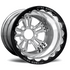 RC Components 16x16 Fusion Double Beadlock Rear Wheel Polished Rim