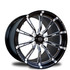 RC Components 17x11 Street Fighter Hammer Wheel Non-Beadlock Eclipse Finish