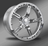 RC Components 17x7 Street Fighter Fusion Wheel Single Beadlock Polished Finish