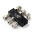 Nitrous Outlet Compact Billet 1 In 6 Out Distribution Block With Compression Fittings 00-01762