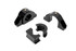 BMR Xtreme Rear Anti-Roll Bar Kit - Delrin Bushings - Hollow - 35mm - Red (2005 - 2014 Mustang / 2007 - 2014 Shelby GT500) XSB011R