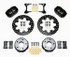 Wilwood Dynapro Radial Front Drag Brake Kit 11.75" Drilled Black Anodize (93-02 Camaro) 140-10786-D