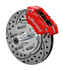 Wilwood Dynapro Dust-Boot Pro Series Front Brake Kit 11" Drilled & Slotted (65-70 Mustang) 140-13343-D