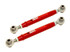BMR Rear Toe Rods - Rear - Adjustable - Rod Ends - Red (2010 - 2015 Camaro / 2014 - 2017 SS / 2008 - 2009 G8) TR004R