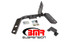 BMR Torque Arm Relocation Crossmember T56/M6 Black (84-92 F-Body) TCC016H