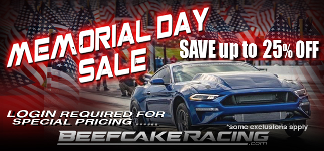 Shop our Mega Memorial Day Sale on all Performance Auto Parts now at Beefcake Racing