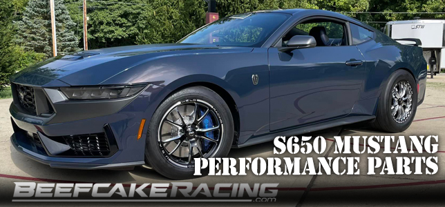 Shop all S650 Mustang upgrades and performance parts now at Beefcake Racing.