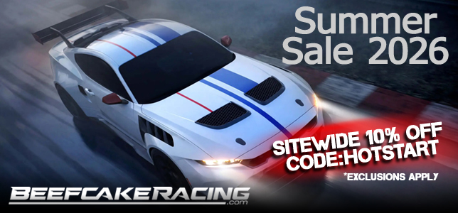 Take 10% Off now at Beefcake Racing for our annual 2026 Summer Sale.