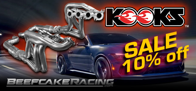 Save 10% Off Kooks Headers now at Beefcake Racing.