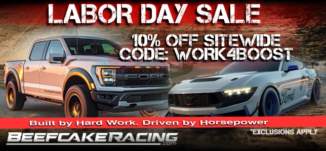 Shop the 2026 Labor Days sale now at Beefcake Racing.