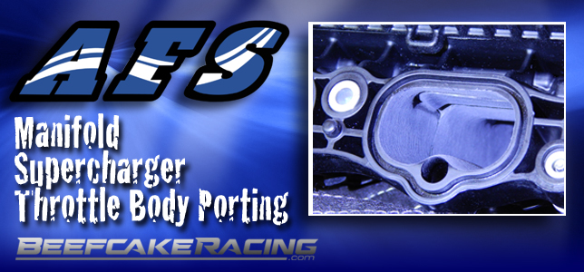 Shop all Air Flow Solutions ported manifolds for Mustang GT 5.0L and F-150 trucks now at Beefcake Racing.