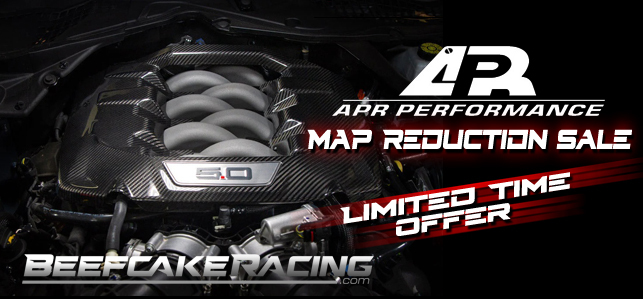 APR Performance Carbon Fiber Sale MAP Reduction special pricing now at Beefcake Racing.
