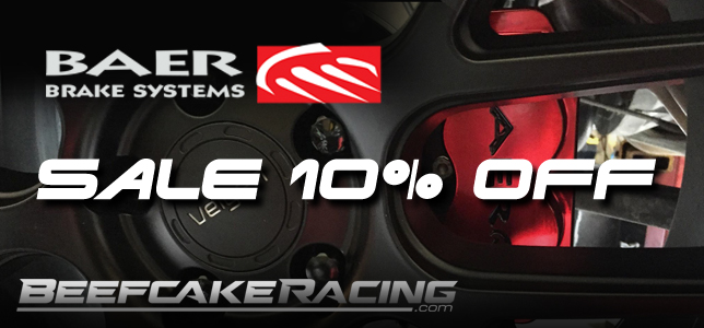 Sale 10% Off Baer Brakes at Beefcake Racing