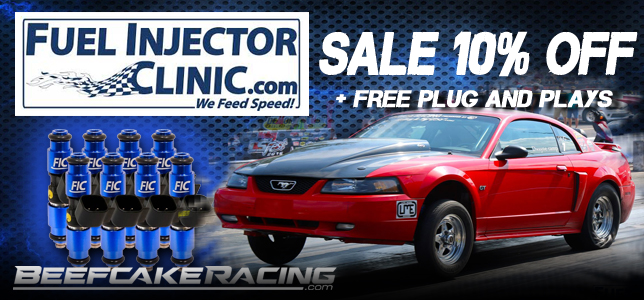 Black Friday Sale 10% off FIC Fuel Injector Clinic Injectors at Beefcake Racing