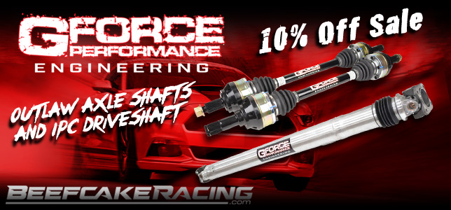 Christmas Sale GForce Engineering Sale 10% Off at Beefcake Racing