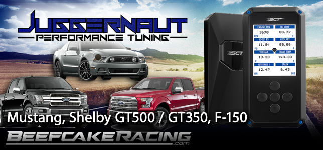 Shop all Juggernaut Performance Tuning for Ford Mustang and F150 at Beefcake Racing. 