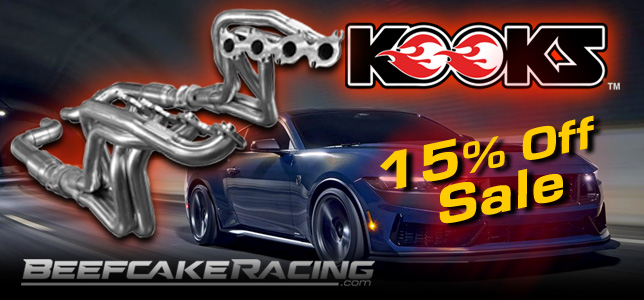 Christmas Sale 15% off all Kooks Headers and Exhaust at Beefcake Racing. XXX 