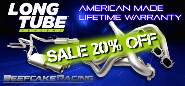 Black Friday Sale 20% off LTH Headers and Exhaust at Beefcake Racing