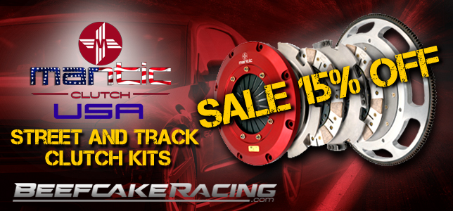 Mantic Clutch USA Sale 15% Off for Labor Day Weekend at Beefcake Racing