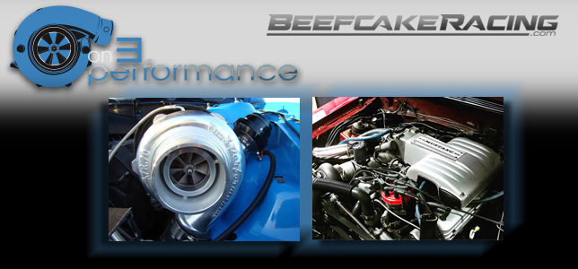 Shop On3 Performance kits at Beefcake Racing. Proven single or twin turbo systems for Ford, Dodge and GM applications. 