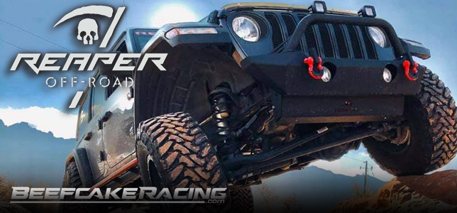 Shop all Reaper Off Road Jeep armor and upgrades now at Beefcake Racing.