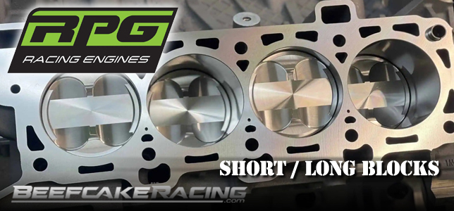 Shop all RPG Coyote and LS long block or short block engines for Mustang, F-150, Camaro and more now at Beefcake Racing.