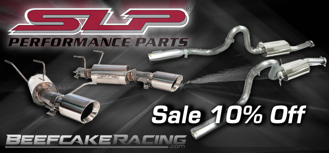 Shop all SLP Performance Exhaust Systems now at Beefcake Racing. 