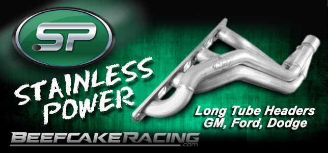 Shop all Stainless Power Mustang GT and F-150 long tube headers now at Beefcake Racing.