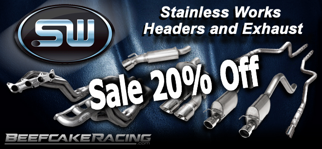 Save 20% Off Stainless Works Long Tube Headers and Exhaust Systems
