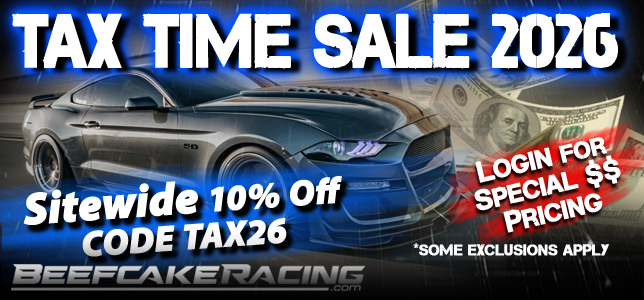 Beefcake Racing Tax Time Sale 2026, save 10% Off Sitewide and LOGIN for best price.