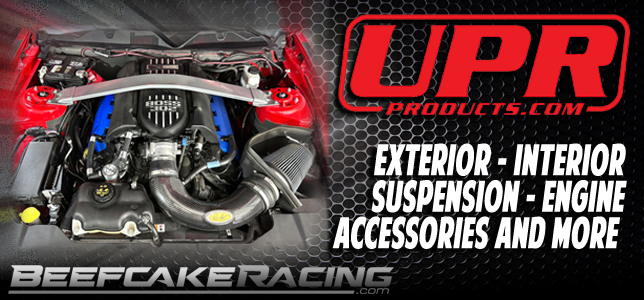 Shop all UPR Mustang and F-150 products at Beefcake Racing.