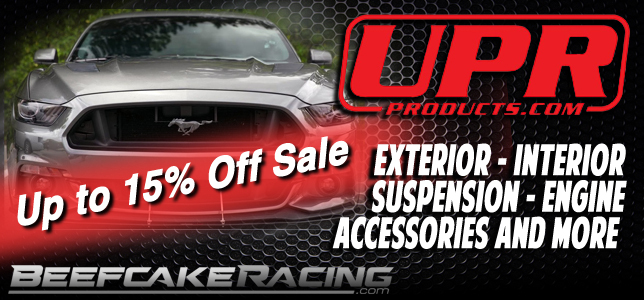 Save up to 15% Off all UPR performance products now at Beefcake Racing.