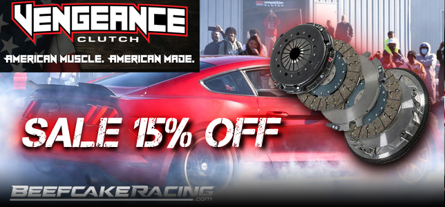 Vengeance Clutch Sale 15% Off for Labor Day Weekend 