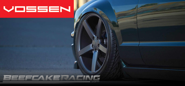 Shop all Vossen Custom Mustang Wheels now at Beefcake Racing.