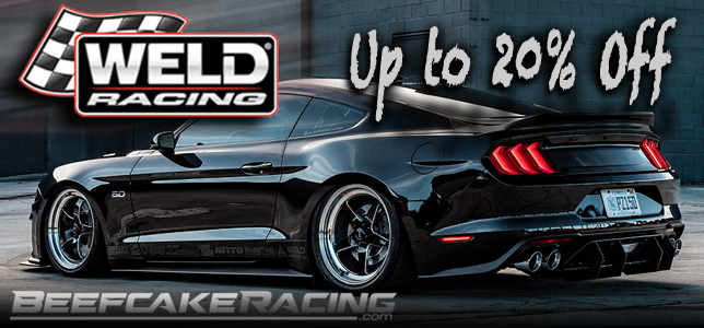 Black Friday Sale up to 20% Off Weld Racing Wheels at Beefcake Racing