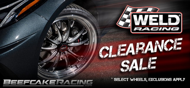 Weld Racing Wheels Clearance Sale at Beefcake Racing
