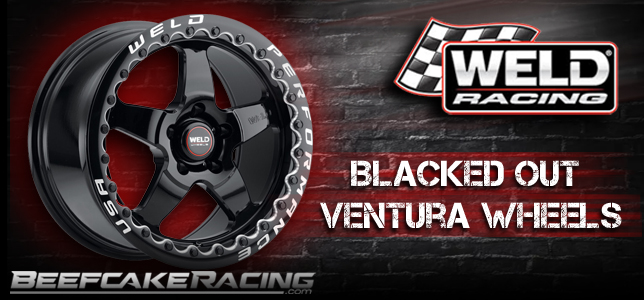 Shop all Weld Racing black Ventura Wheels for Mustang and Camaro at Beefcake Racing