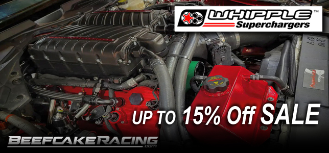 Black Friday Sale 15% off Whipple Superchargers at Beefcake Racing