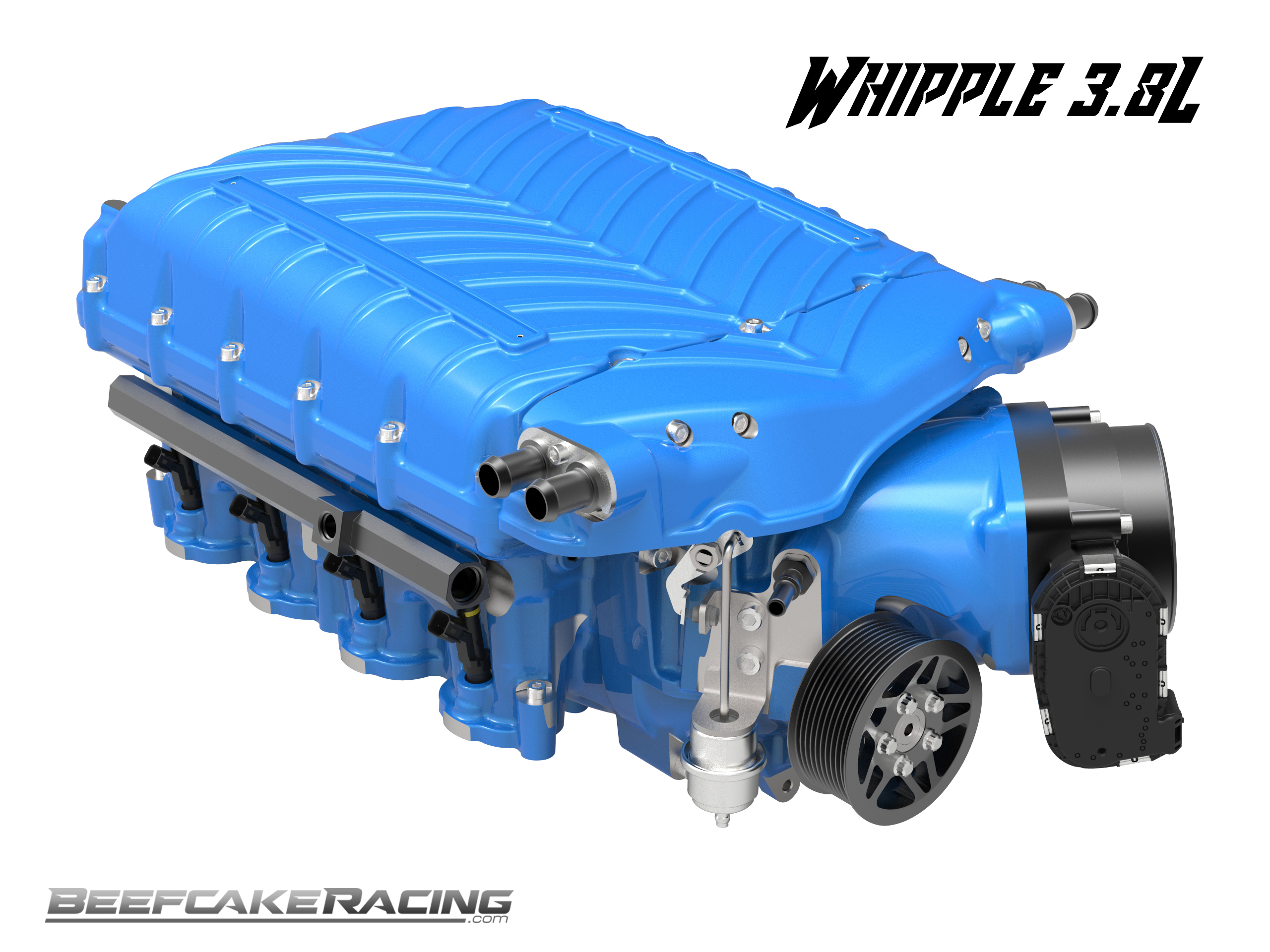 Whipple 3.8L Trumps 3.0L Supercharger for Coyote 5.0L V8 Beefcake Racing