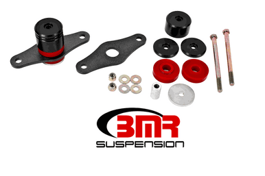 BMR Motor Mount Kit Adjustable Height Poly Bushings (2005-2023 Mustang / 2024 Mustang) MM007