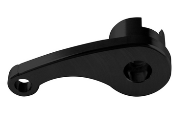 Steeda Hood Latch Release Lever Black (2015-2023 Mustang) 555-1248-B
